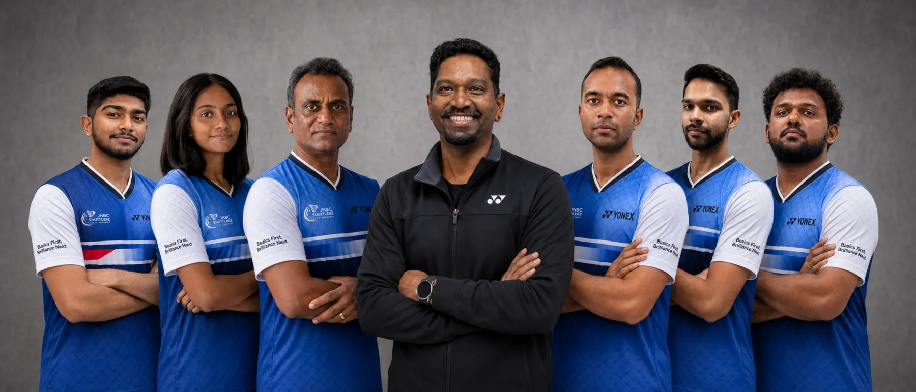 JNBC Shuttlerz Academy core team